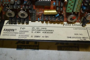  ABB AXODYN 05 MA 20AD  SERVO DRIVE  (1-yr Warranty) - Picture 1 of 5