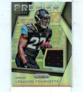 Leonard Fournette 2017 Panini Prizm Premier Jerseys Relic Jaguars #12 - Picture 1 of 1
