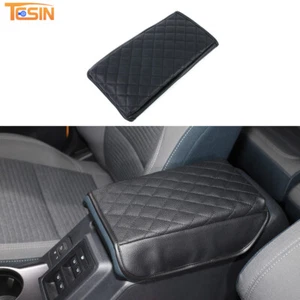 Caja de almacenamiento de control central de automóvil reposabrazos cubierta caja almohadilla para Ford Bronco 2021+ negro - Imagen 1 de 9
