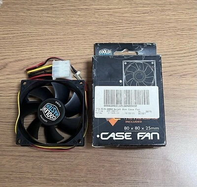 Cooler Master Fan SAF-S82 80mm 12v Case - Image 1 of 4
