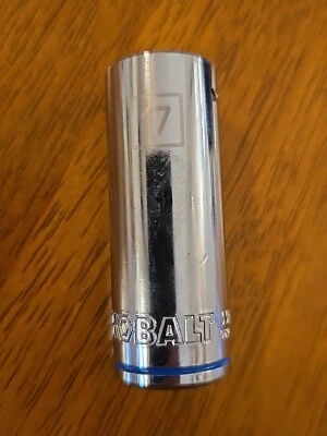 Kobalt Tools 17mm Deepwell Socket 12 Point 3/8 Drive - Image 1 of 4