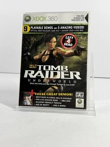 ULTRA RARE XBOX 360 Official Magazine Game Demo Disc # 92 January 2009 - Picture 1 of 5