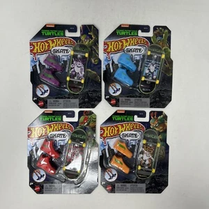 Hot Wheels Skate Teenage Mutant Ninja Turtles Set Of 4 Leo Mikey Raph Donnie - Picture 1 of 4