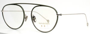 NATHALIE BLANC Diego 237 Caqui Pall Mujer Anteojos Redondos 54-19-142 B:48 - Imagen 1 de 15