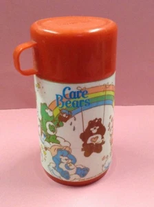 Vintage Aladdin Care Bears Thermos 1985 Classic Children's Boys Girls Multicolor - Picture 1 of 5