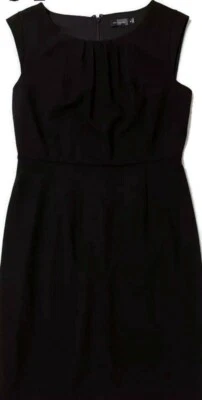 Vestido negro sin mangas THE LIMITED hasta la rodilla espalda forrado con cremallera para mujer talla 10  Foto 1 de 4