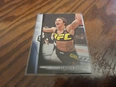2016 Topps UFC High Impact Online Excl Card Femme Fighters Claudia Gadelha FF-17 - Image 1 of 2