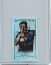 2016 UD Goodwin Champions Zack Test Black Metal Magician Mini #'ed 04/16