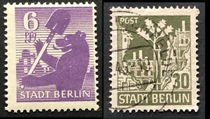 Berlín y Brandeburgo (SBZ), verificado BPP **/sello, SELECCIÓN (R-12-AB - Imagen 1 de 5