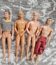 Barbie Ken Vintage Fashion Dolls x 4. Mattel. 2 Princes? Spares or Repairs. 