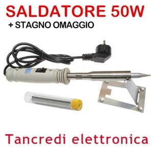 ZD715L 50W SALDATORE PROFESSIONALE A STAGNO SALDATURA SALDATURE SOLDERING IRON - Picture 1 of 1