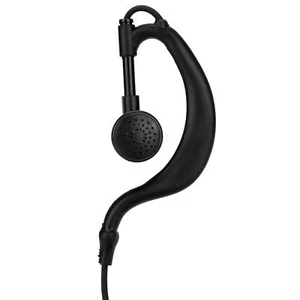 Walkie Talkie Earpiece 2.5Mm G Shape Clip Two Way Radio Headset For Motorol MPF - Afbeelding 1 van 22