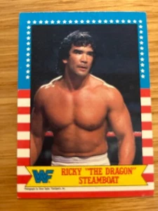 1987 Topps WWF Wrestling Card #21 Ricky Steamboat (NM) - Picture 1 of 2
