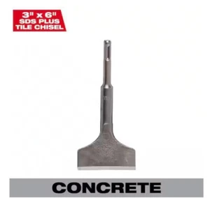 Milwaukee SDS PLUS Tile Chisel, 3inch Model# 48-62-6058 Floor Scraper/ NEW - Picture 1 of 6