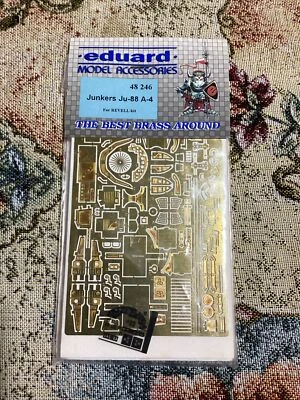 EDUARD Model Fotoincisione - 48246-JUNKERS JU-88 A-4-1/48-Kit ForRevell - Immagine 1 di 3