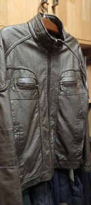 LEDERJACKE (KUNSTLEDER) GRÖSSE XL WIE 52 Neuwertig - Bild 1 von 16