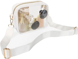 Aveniee Clear Bag Stadium Approved, Clear Purses for Women, Crossbody Bag for Co - Picture 1 of 12