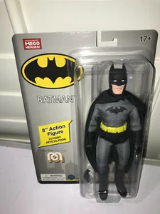 Marty Abrams 2020 Mego BATMAN  8 inch Action Figure BUBBLE HAS DINGS READ - Picture 1 of 1