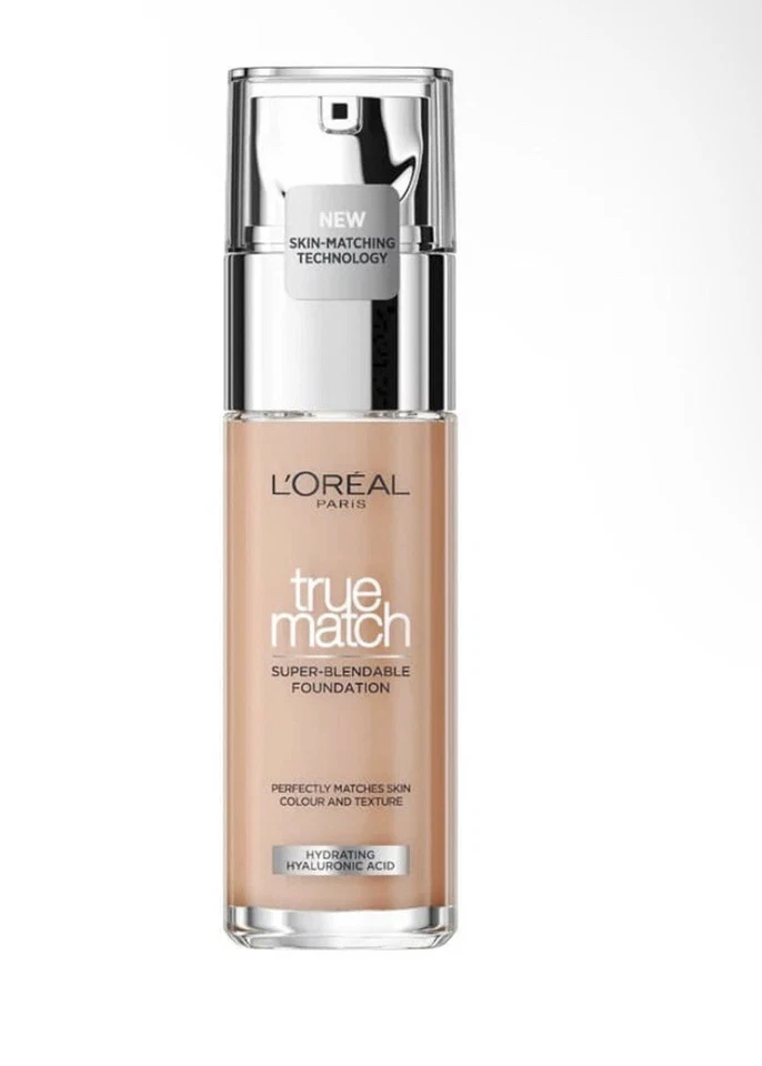 L'Oreal Paris True Match Super Blendable Liquid Foundation 30mL Various Shades - Image 1 of 1