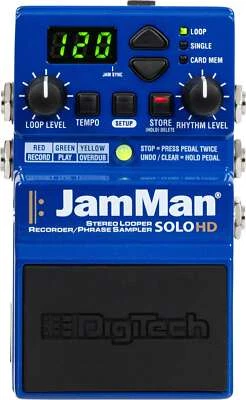 Digitech Jam Man Solo HD Effektpedal Looper Effect Gitarre Bass Netzteil Loops - Bild 1 von 4