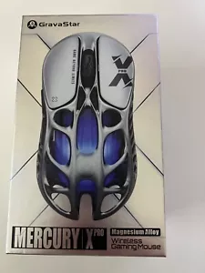 GravaStar Mercury X Pro Wireless RGB Gaming Mouse 2K DPI PAW 3950 Sensor 8KHz - Picture 1 of 2