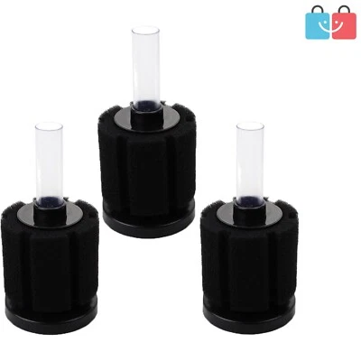 Mechanically & Biologically Effective Sponge Filter – 3pcs for 20 Gal Aquariums - Image 1 of 3