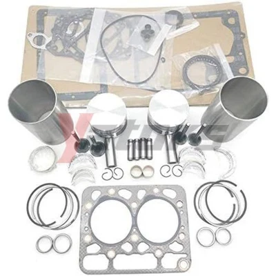 B6000 Overhaul Rebuild Kit With Full Gasket Bearing Set For Kubota Engine - Image 1 of 2