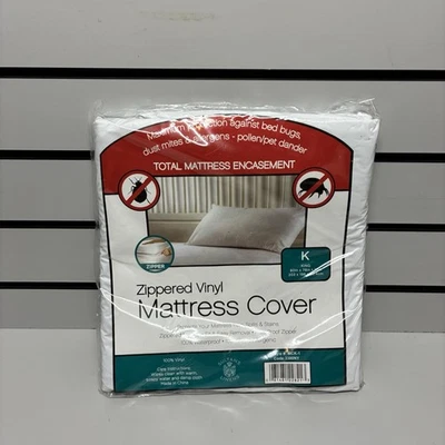 Водонепроницаемый виниловый матрас на молнии Sultan's Linens Queen - Изображение 1 из 4