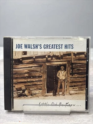 Joe Walsh’s Greatest Hits – Little Did He Know… CD Album Rock Eagles Guitar - Image 1 of 4