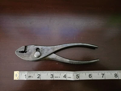 VINTAGE RED DEVIL TOOLS No. 3925 SLIP JOINT PLIERS SMITH & HEMENWAY CO. - Image 1 of 4