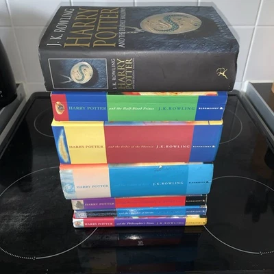 Harry Potter Full Set of 7 Books  Paperback & Hardbacks. - Image 1 of 4