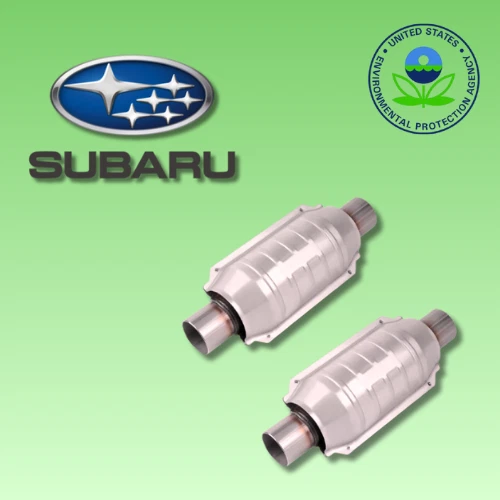 Convertidor catalítico Fit Subaru aprobado por la EPA limpiador flujo directo certificado Foto 1 de 4