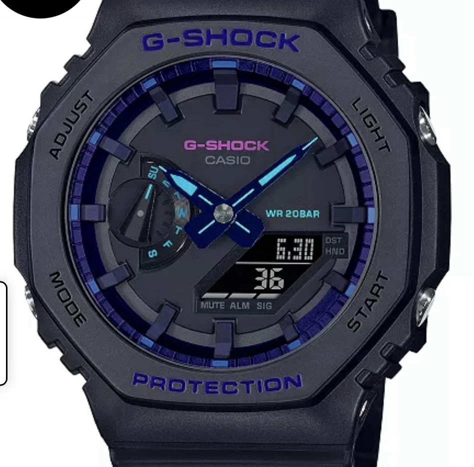 Reloj Casio G-Shock Hombre Negro - GA2100VB-1A Foto 1 de 1
