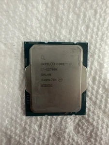 Intel Core I7-12700K Desktop Processor 12 Cores, 5.0 GHz, Unlocked - Photo 1/1