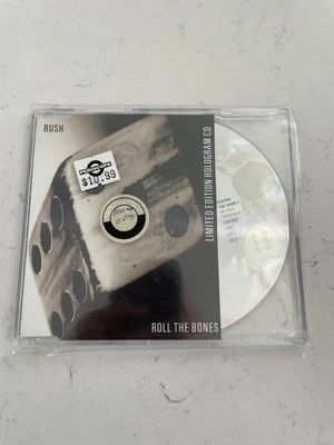 Rush - Roll the Bones Limited Edition Hologram CD 3 Tracks / Geddy Lee Speaks - Image 1 of 2