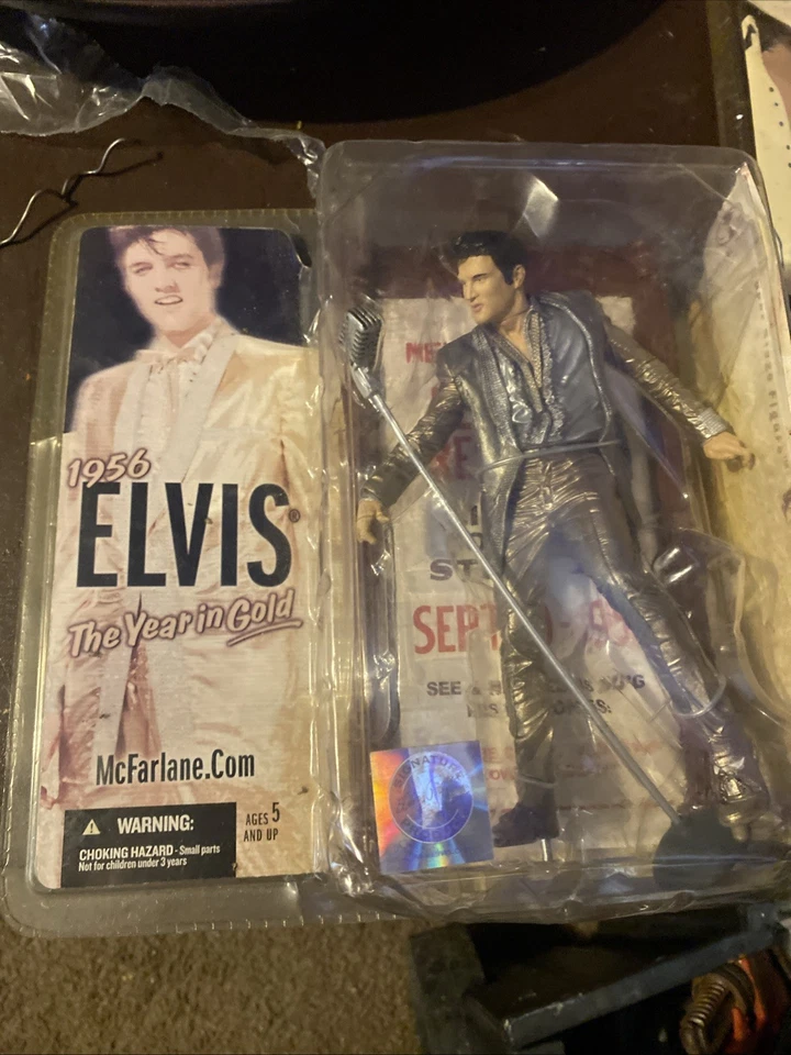 New Mcfarlane Elvis Presley 1956 The Year In Gold - Image 1 of 2