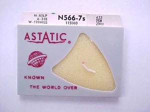 ASTATIC Sapphire Needle Stylus Cartridge N566-7s 115060 for RCA Phonograph - Picture 1 of 1