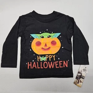 2T BABY YODA HALLOWEEN SHIRT - Mandalorian Grogu - Size 2 Toddler - NEW - Picture 1 of 5