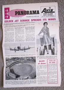 ANSETT-ANA PANORAMA MAGAZINE 1959 - AIRLINE MAGAZINE - RARE - BUY IT NOW - Picture 1 of 6