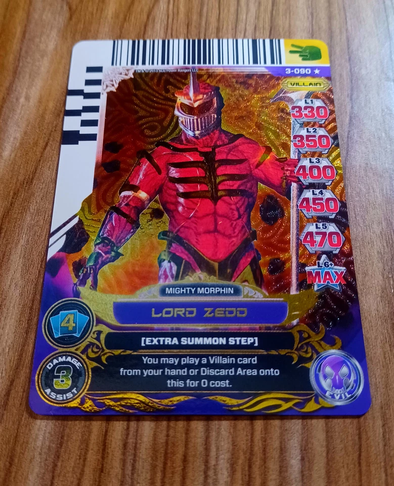Power Rangers Universe of Hope holo 3-090 Lord Zedd - Image 1 of 1