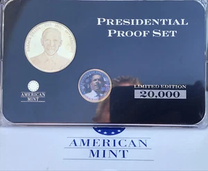 2009-2013 Barack Obama Presidential Proof Set American Mint ONLY 20,000 !!! COA - Picture 1 of 8
