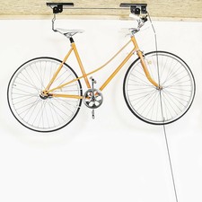 Porta Bici Appendi Bicicletta al Soffitto Garage Cantina Appendere 1 Bike