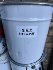 HI SHINE OIL BASED GLOSS VARNISH 20LTS POLYURETHANE - Picture 1 of 1