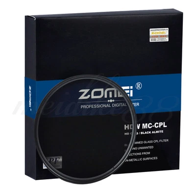 ZOMEI 77mm Ultra Slim HD Circular CPL Polarizer Filter For Canon Nikon Camera - Image 1 of 4