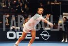 Foto vintage Tennis Becker al torneo di Milano 1994, stampa 13x18 cm