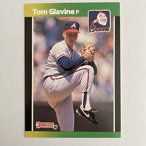 1989 Donruss Baseball #2 Tom Glavine Atlanta Braves LEAF