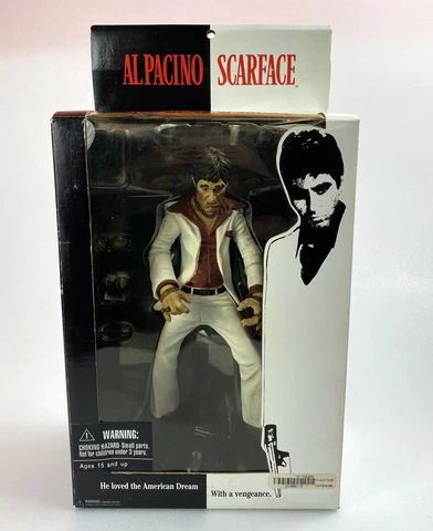 Scarface The Player 10" Action Figure New NIB 2004 Mezco Toys Al Pacino Cover