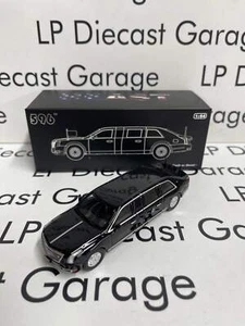 596 Model Cadillac Beast III Limo CTS Presidential Limousine 1:64 Diecast Black - Picture 1 of 2