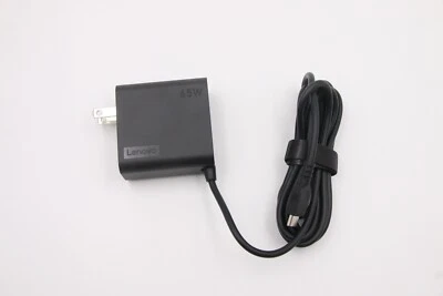 New Slim 65W USB Type C AC Charger for Lenovo Thinkpad Yoga Chromebook IdeaPad - Image 1 of 4