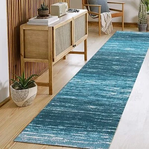 Hallway Runner Rug Kitchen Area Floor Rugs Mat Carpet Long Rugs Non-Slip Backing - Picture 1 of 42